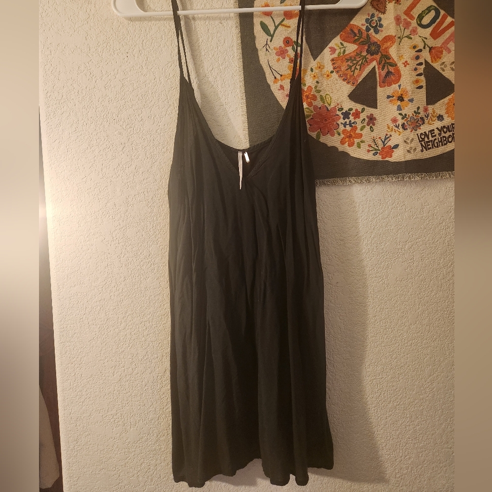 Free People Black Tank